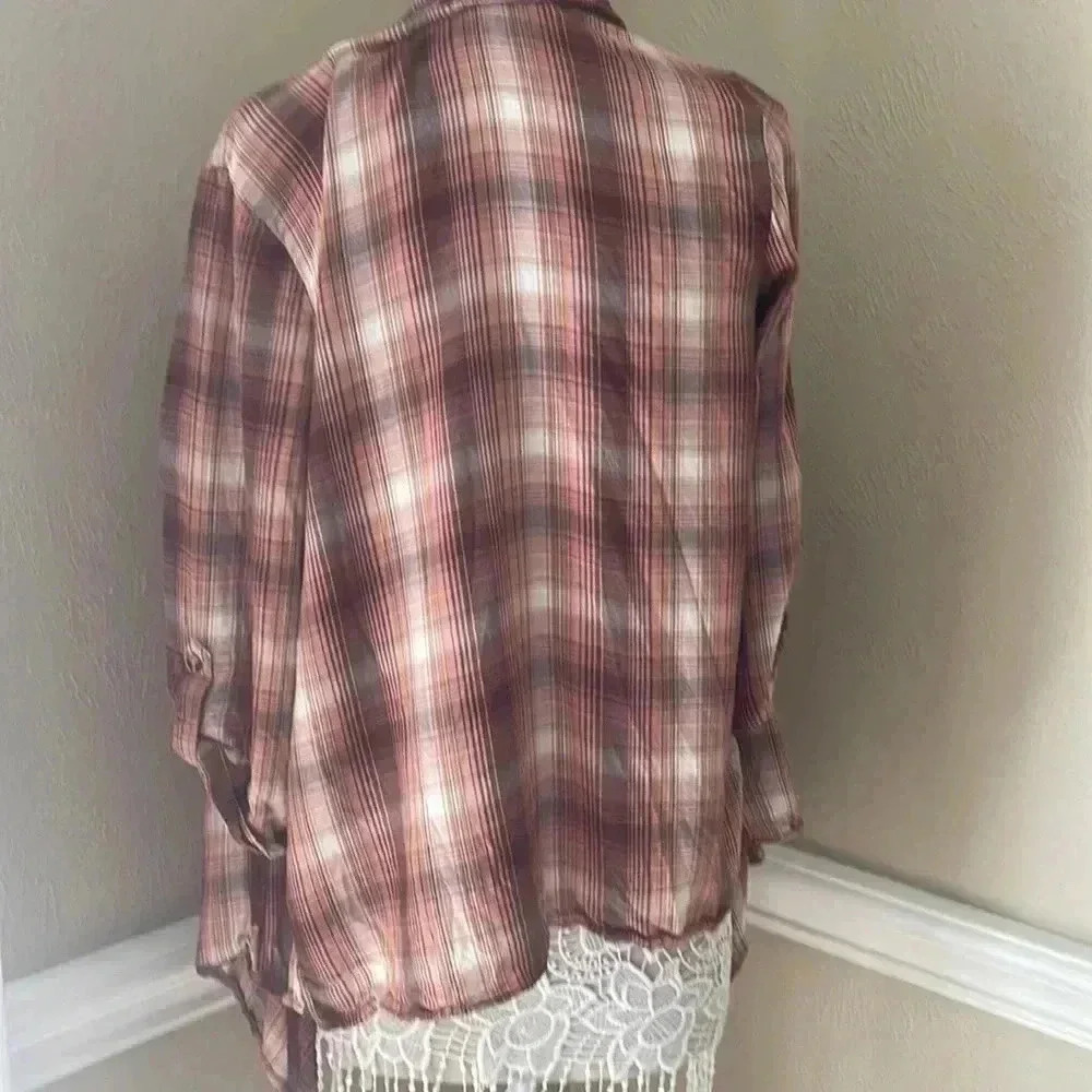 🍁 Maurices flannel kimono - Picture 4 of 7